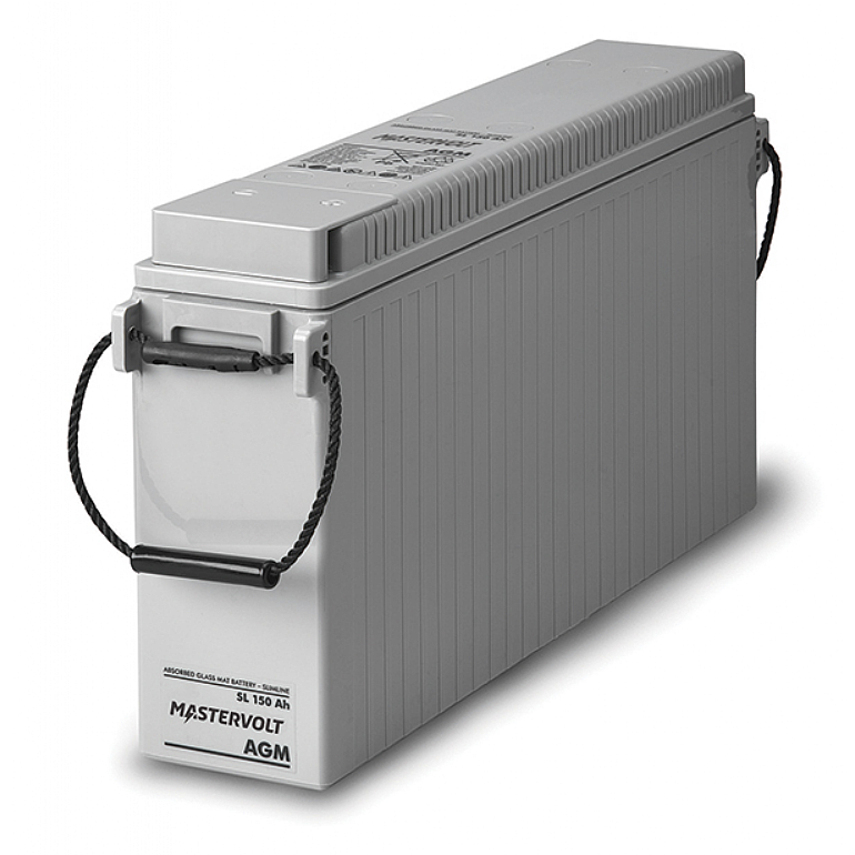 Mastervolt AGM Battery SlimLine 12v 150Ah 63001500